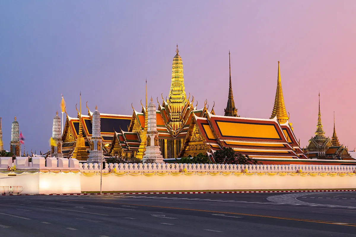 The Grand Palace in thailand