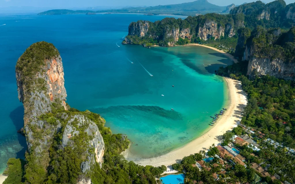 railay beach in thailand