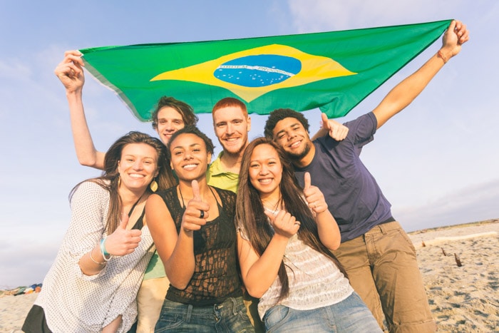 multiracial brazilians group