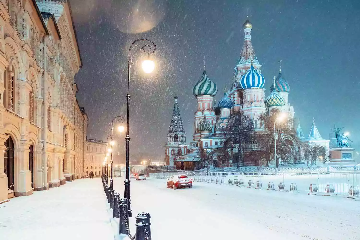 snowmoscow in russia