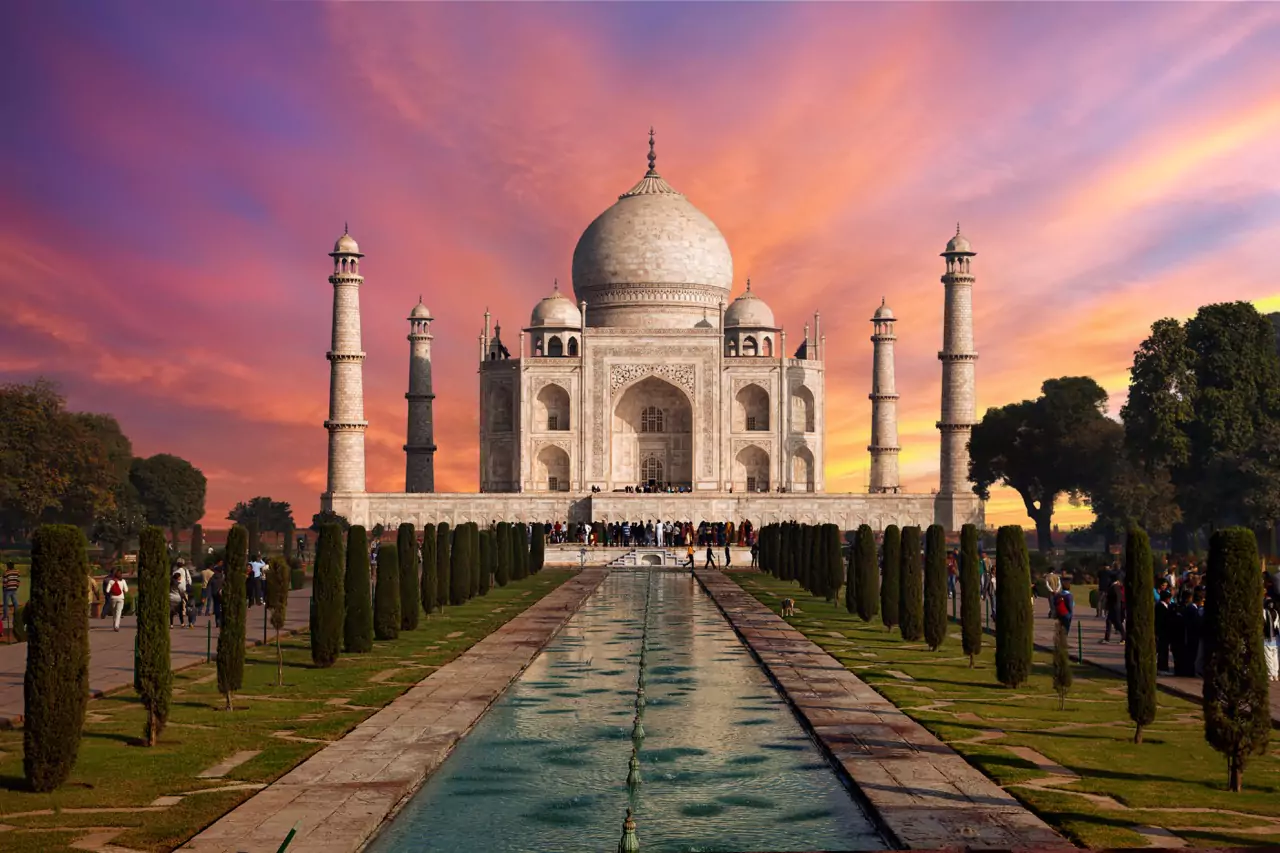 Taj Mahal in india