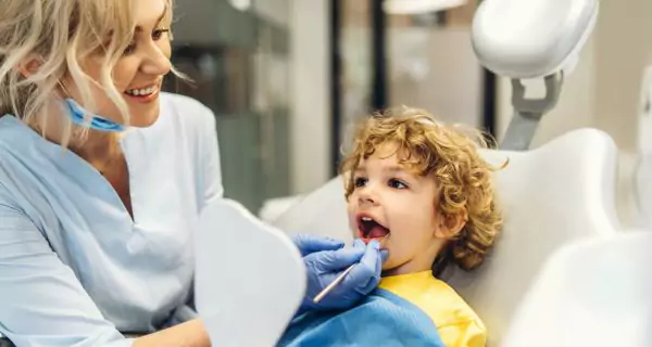What does pediatric dental care include?