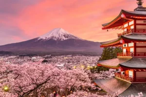 beaurtiful view of japan